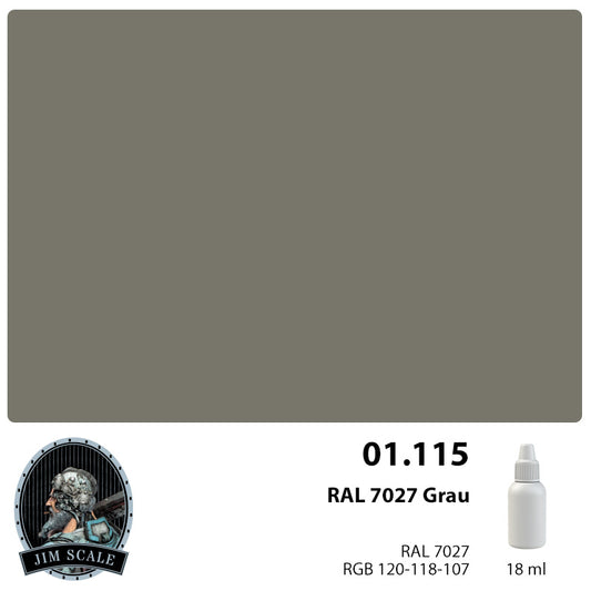 RAL 7027 Grau 18ml