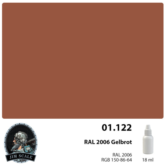 RAL 2006 Gelbrot 18ml