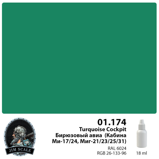 Τυρκουάζ Cockpit 18ml