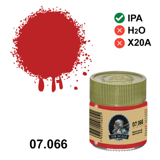 Ματ Κόκκινο Επίπεδο 10ml