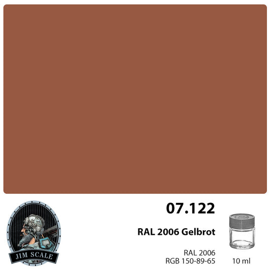 RAL 2006 Gelbrot 10ml
