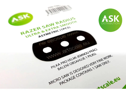 ASK Razor Saw Radius - ultra & extra smooth asymmetric 100/65 teeth1 pc.