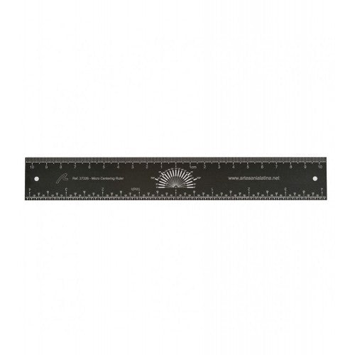 Micro Centering Ruler for Modeling and Crafts