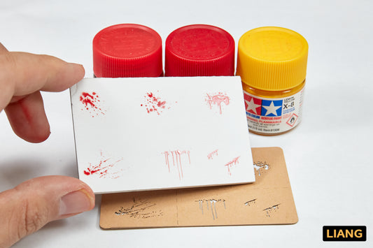 Splashes Blood Effects Airbrush Stencils