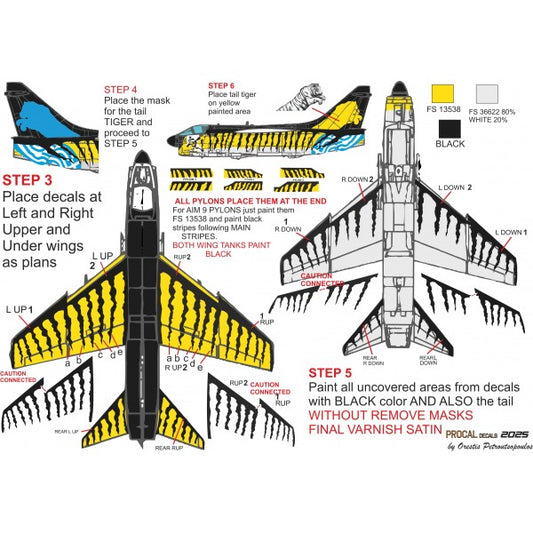 335 Squadron A-7E TIGER - Scale 1/48