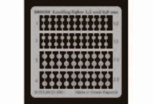 Landing lights 1,5 & 2mm