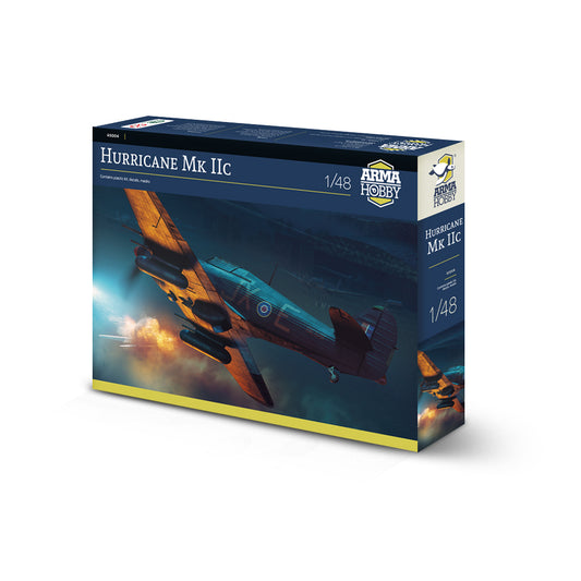 Hurricane Mk IIc with 3D extra parts