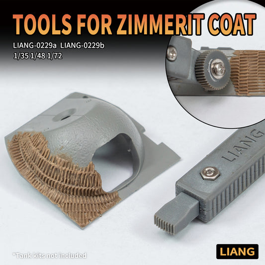 Tools for Zimmerit Coat - Upgrade Kit