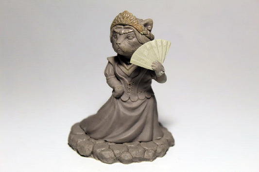 Purcineia - Princess Cat figure