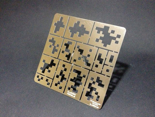 1/35 Chinese PLA 99a MBT Digital Camouflage Airbrush Stencil