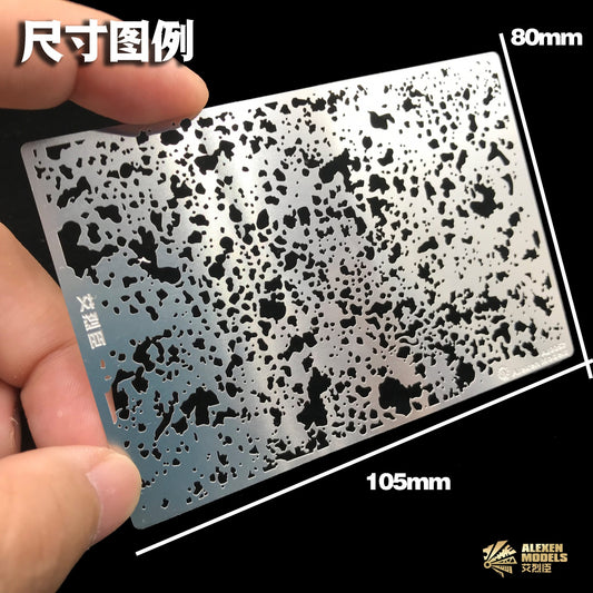 1/35 Motley & stains Airbrush Stencil for Aging Type-C