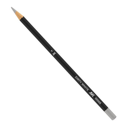 Watercolor Pencil Dirty White