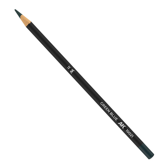 Watercolor Pencil Green Blue