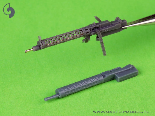 German WW I machine gun Spandau LMG 08/15 (2 pcs) - with LONG charging handle - complete guns incl. 3D resin & brass parts 1/48