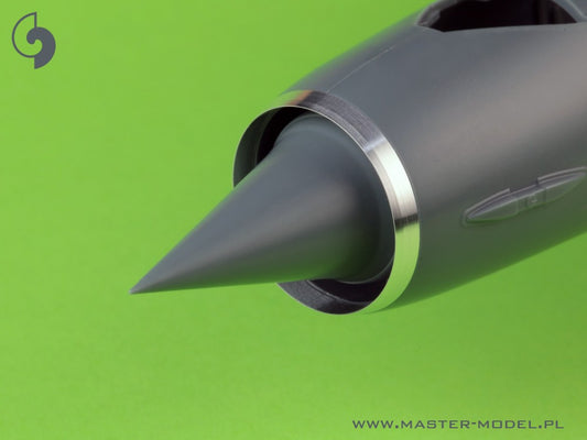 MiG-21 PF / PFM / SMT / R / MF (Fishbed D, F, J) - turned metal air intake ring (for Eduard) 1/48