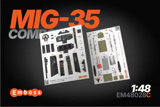 MiG-35 COMBO for Hobbyboss 81786 (3D decal) 1/48