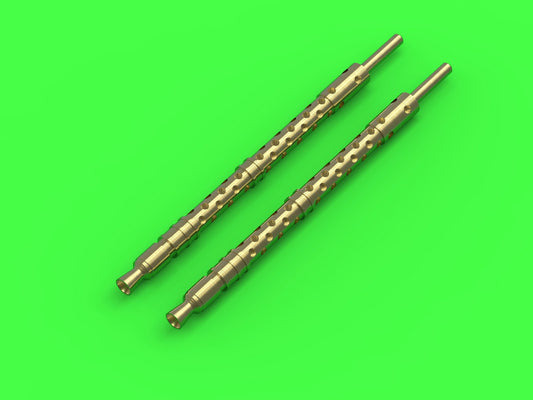 MG-34 (7.92mm) - German machine gun barrels - version with drilled cooling jacket - used by infantry and on early tanks (2pcs)