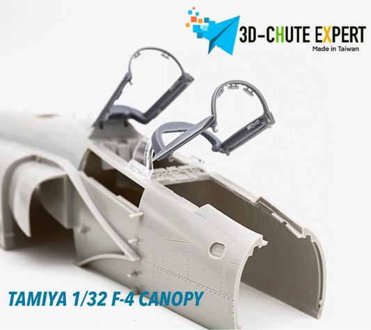 F-4 canopy frame for Tamiya 1/32