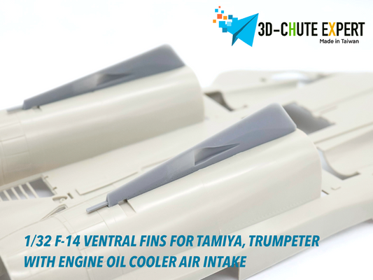 F-14 ventral fins for Tamiya and Trumpeter 1/32