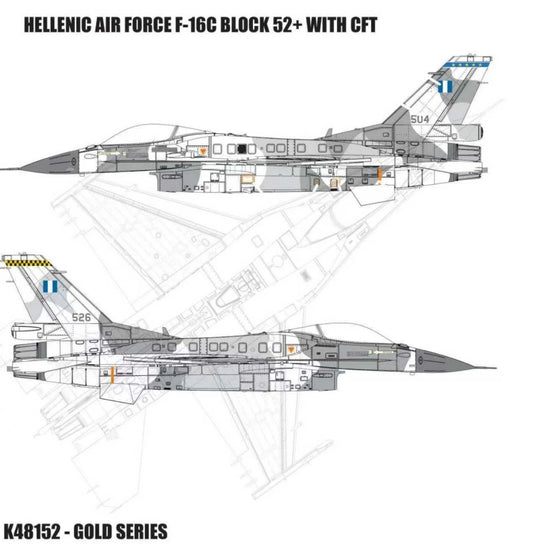 Hellenic Air Force F-16C Block 52+ with CFT (1/48)