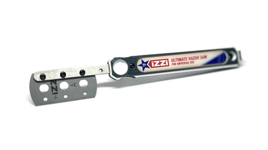 Razor saw 1 with a straight blade