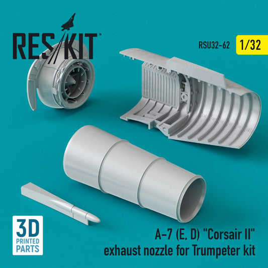 A-7 (E, D) "Corsair II" exhaust nozzle for Trumpeter kit (1/32)