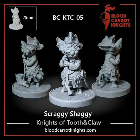 Scraggy Shaggy - Pirate Cat Figure