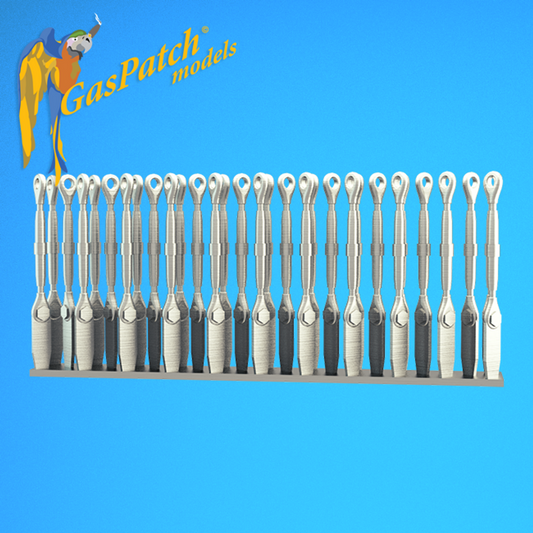 Metal Turnbuckles Type B (1/32)