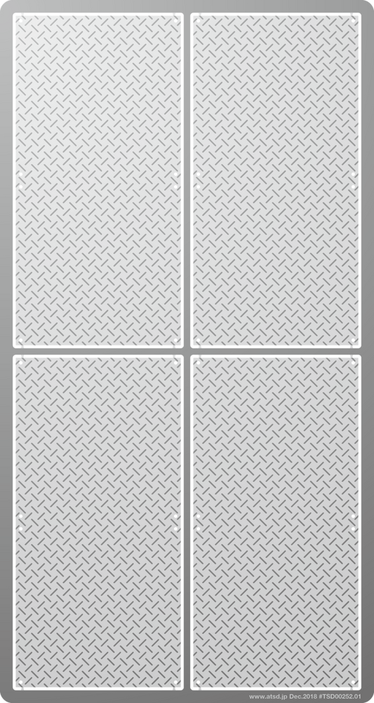 Non Slip Board (Diamond Plate) 1/35