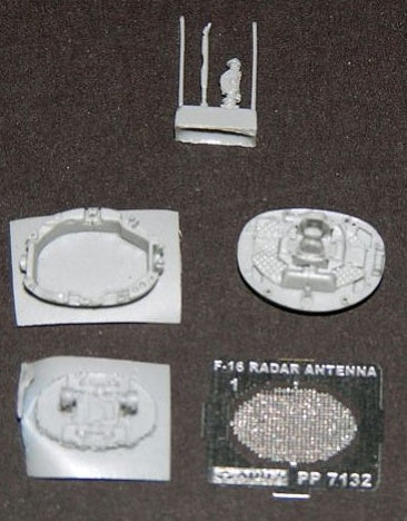 F-16 Fighting Falcon Radar Antenna (Hasegawa) (1/72)