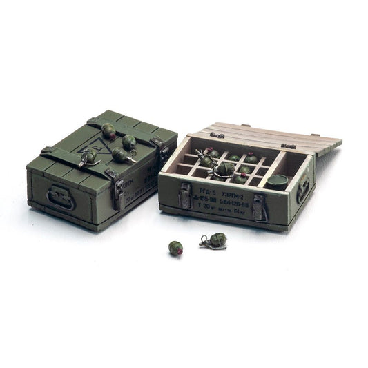 RGD-5 grenades and a box (1/35)