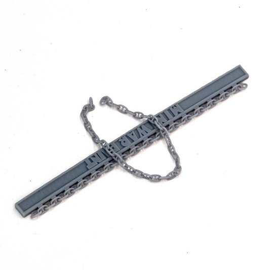 Αλυσίδα άγκυρας με αντηρίδες με κρίκο 2 x 3,5mm, πάχους 0,5mm, μέγεθος L
