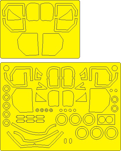 Ka-52 Alligator EXPERT kabuki masks (1/48)