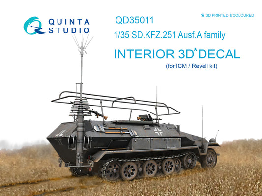 KFZ 251 Ausf.A Interior (for ICM kits)