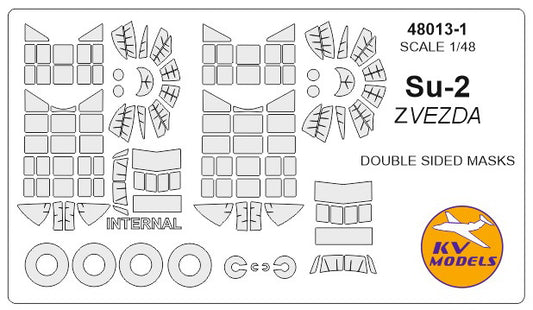 Su-2 (double sided) + Wheels masks (Zvezda)