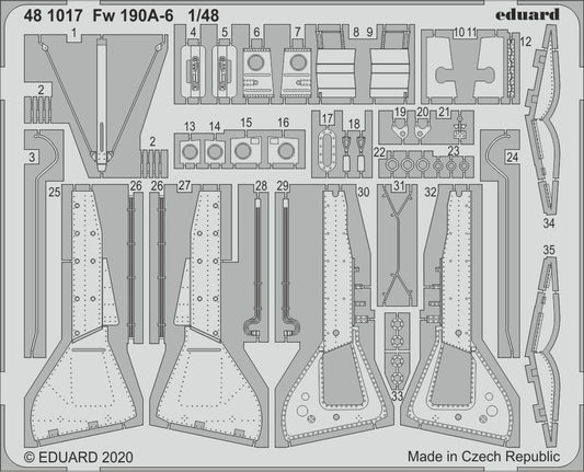 Fw 190A-6 1/48 (for Eduard)