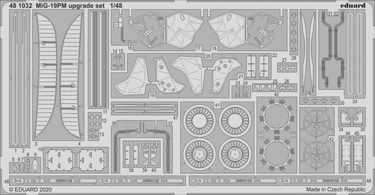 MiG-19PM upgrade set 1/48 (for Eduard)