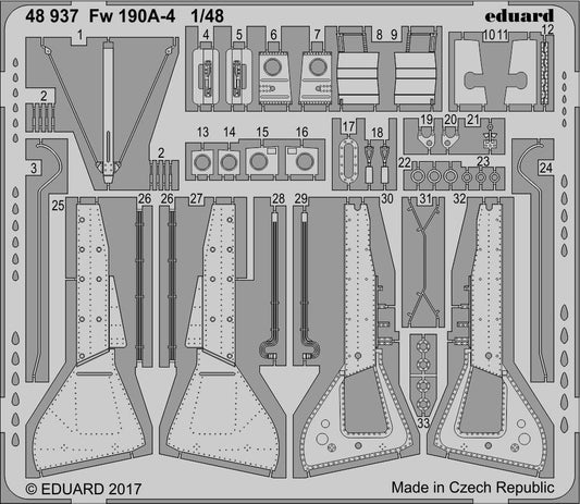 Fw 190A-4 1/48 (for Eduard)