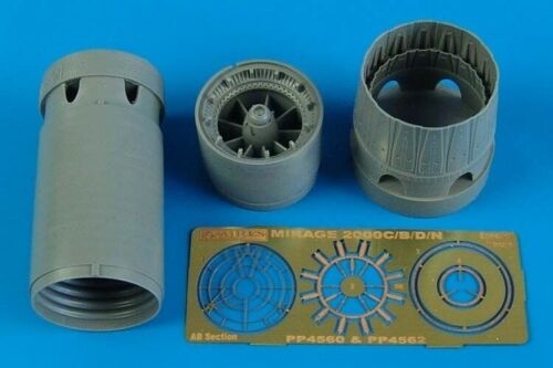 Mirage 2000C/B/D/N exhaust nozzles (opened)