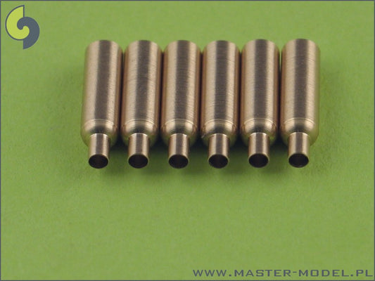 P-40 E-N - fairings with blast tubes for .50cal Browning (6pcs)