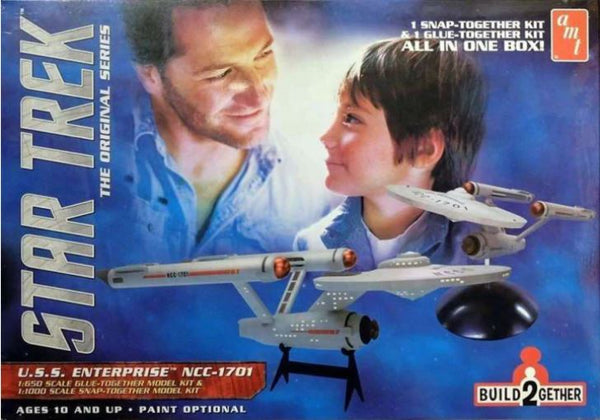 Star Trek U.S.S. Enterprise Build 2gether (2 Models)