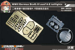 WWII German StuG.III ausf A-E taillights