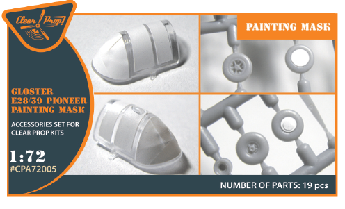 Μάσκα ζωγραφικής Gloster E28/39 Pioneer