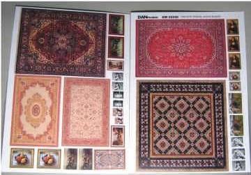 Pictures and Carpets for Dioramas