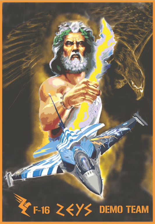 F-16 BLK 52 Greek Demo Zeus Decals