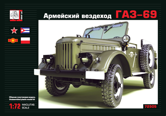 GAZ-69 soviet all-ground vehicle