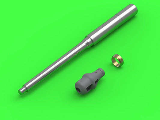 PzKpfw VI Tiger I - 88mm KwK36 L/56 gun barrel – EARLY muzzle break