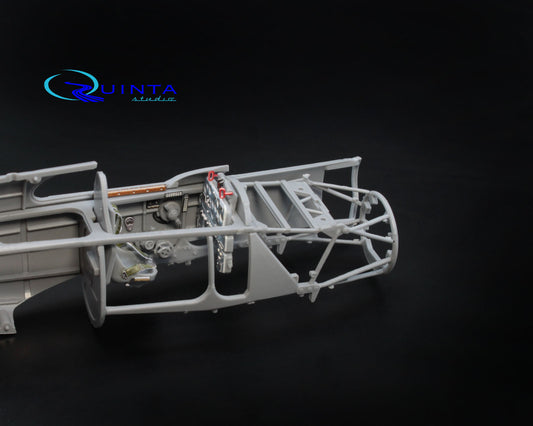 La-5 - 3D-Printed & coloured Interior (for Zvezda kit)