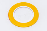 Masking Tape 2mm x 10m - Curved Lines (yellow)