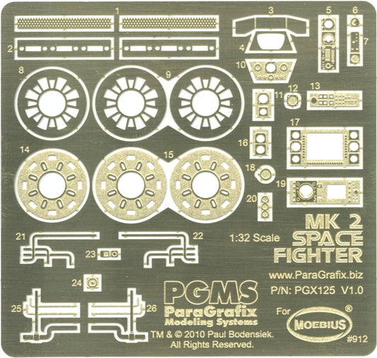 Viper Mk 2 Photoetch & Decal Set (1/32 Scale)